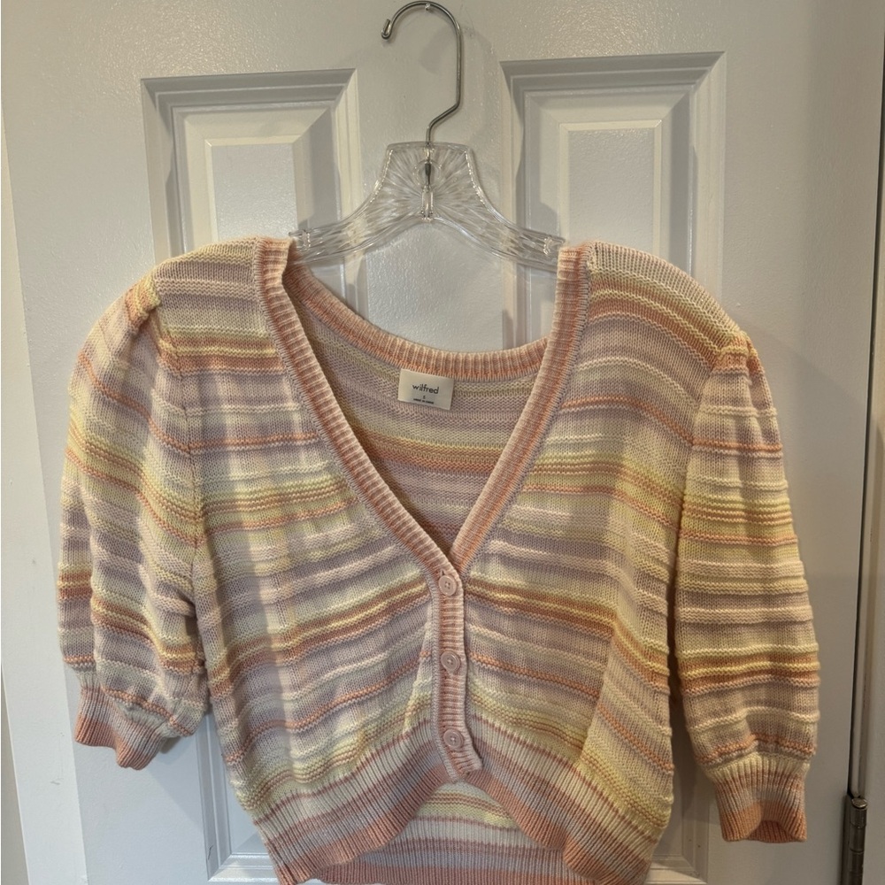 Wilfred Striped Sweater - Pastel Multicolor